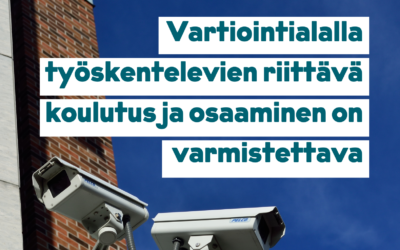 TIEDOTE – Vihreiden Hopsu: ”Vartiointialalla tulee olla riittävät pätevyysvaatimukset, koulutus sekä soveltuvuus alalle” (10.1.2023)