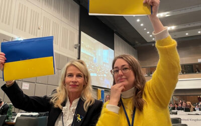 Tiedote – Hopsu tuomitsi Etyjissä ukrainalaislasten pakkosiirrot Venäjälle (23.2.2023)